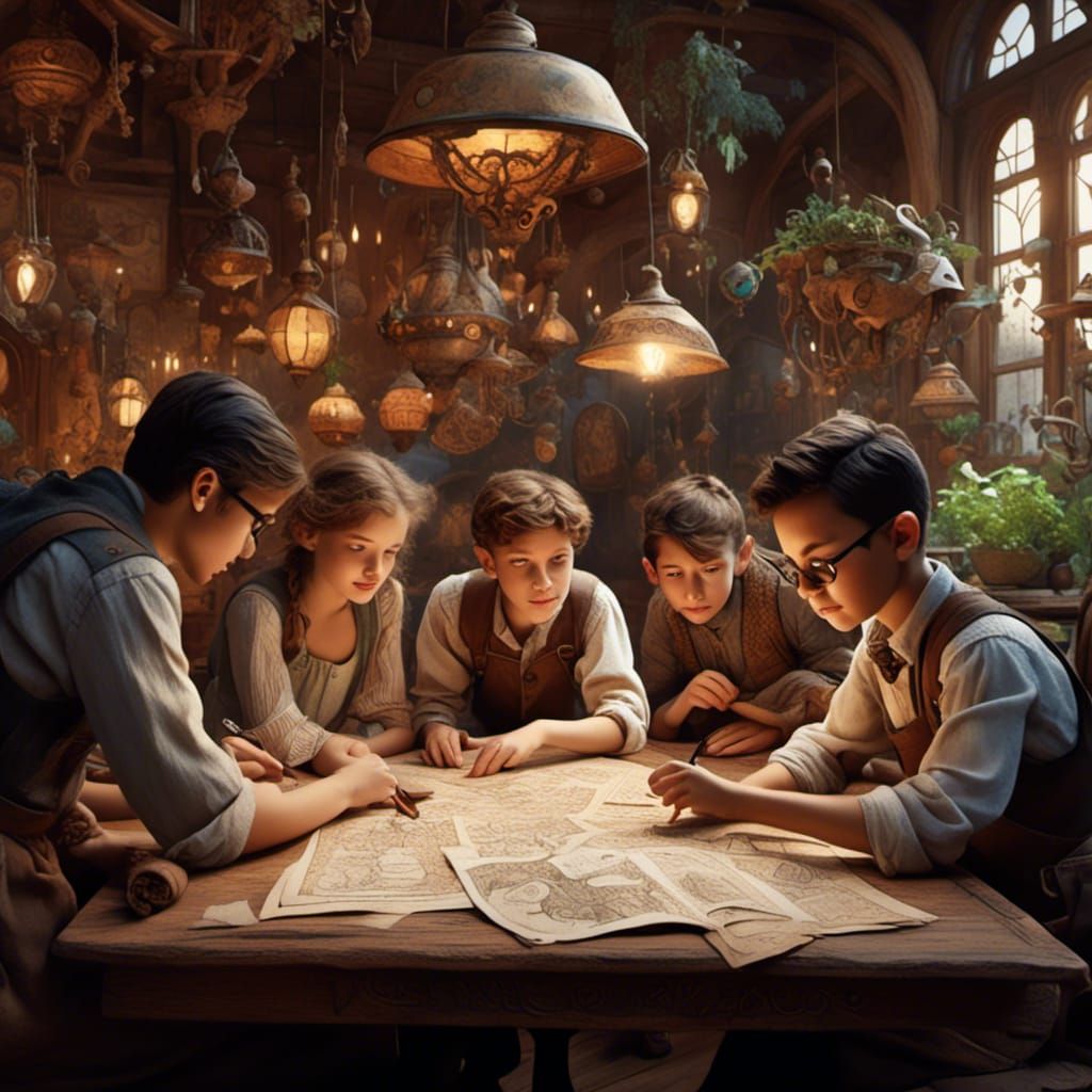 International Students Researching, Disney-Pixar CGI Art