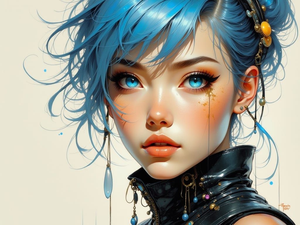 Cherokee Irish Idol with Blue-Steel Eyes