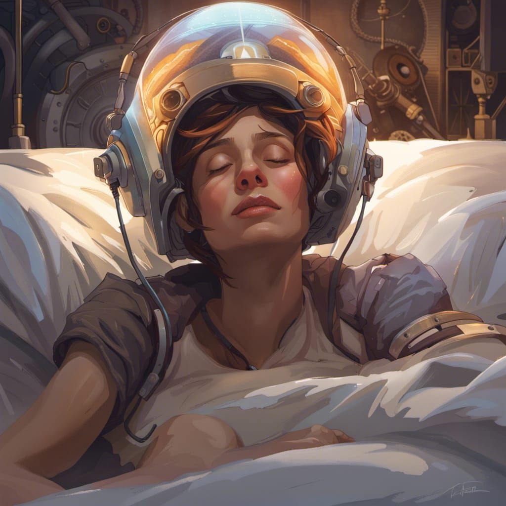 A Dream Recorder helmet