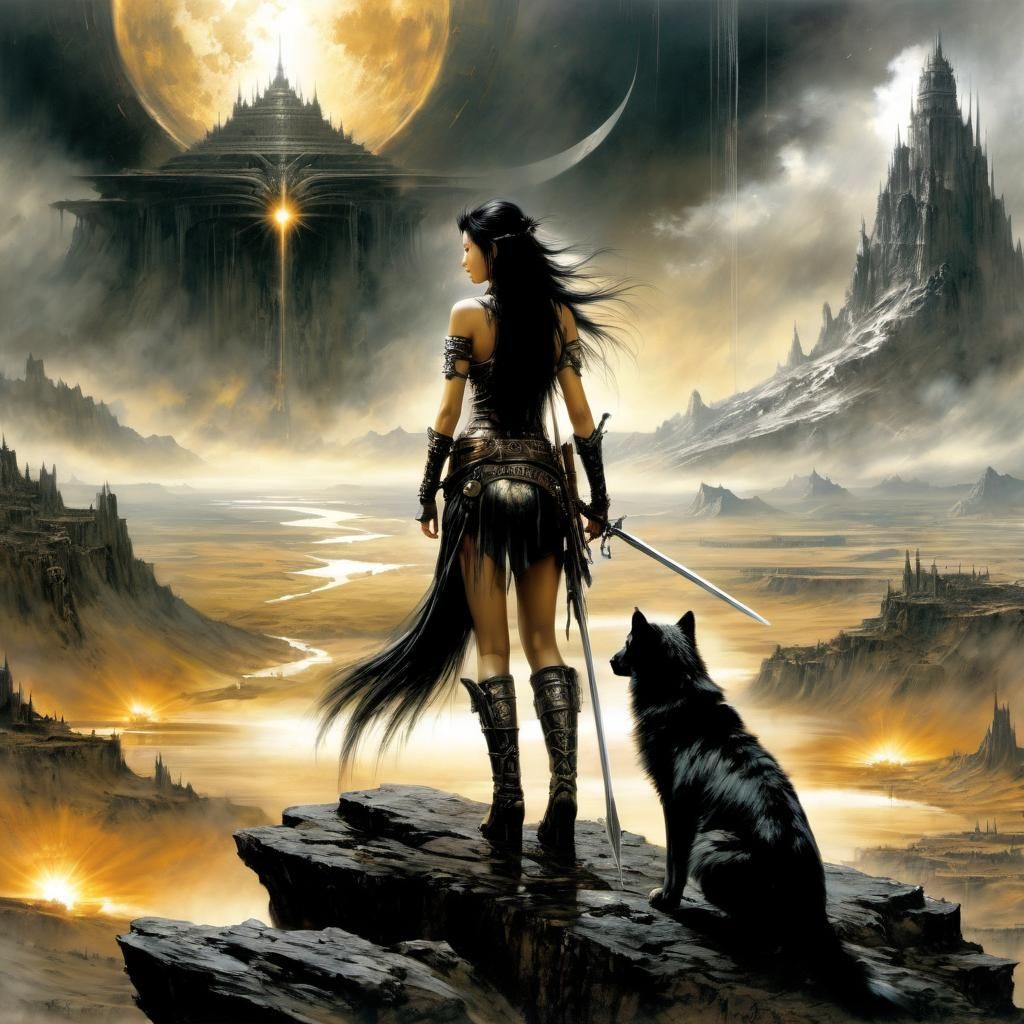 Post-Apocalyptic Kingdom of Light: Splash Art