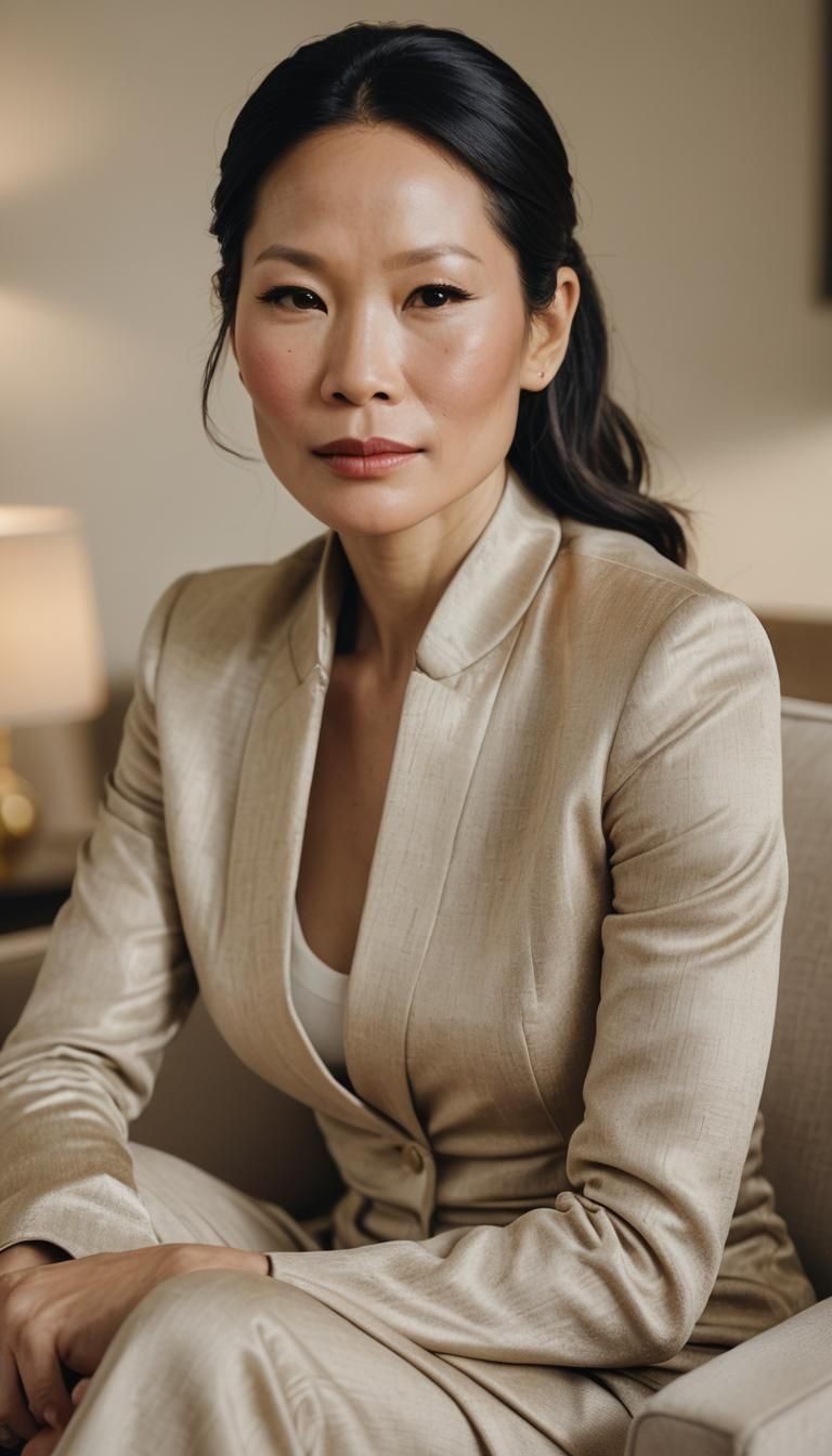 Elegant Portrait in Soft Natural Lighting