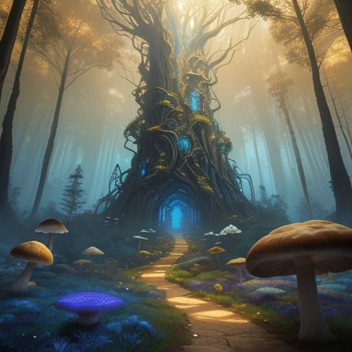 Whimsical Narnia Realm Unfolds in Vibrant Colors