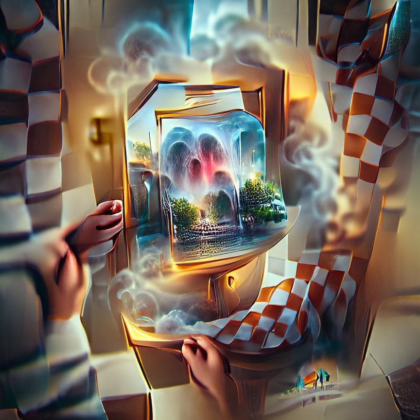 Abstract Recursive Portal in Infinite Colors