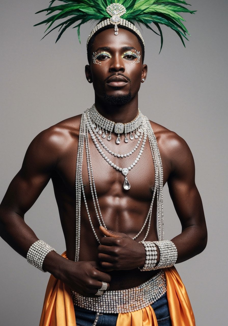 Dinka Warrior: Masculinity and Glamour