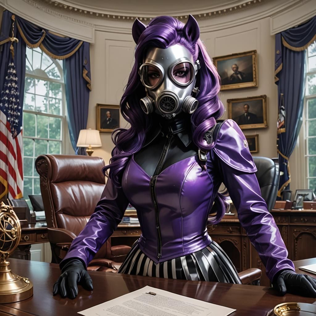 Rarity in Crisis: Hyperdetailed Oval Office Portrait