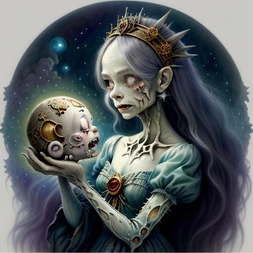 Celestial Fantasy Art in Rich Colors