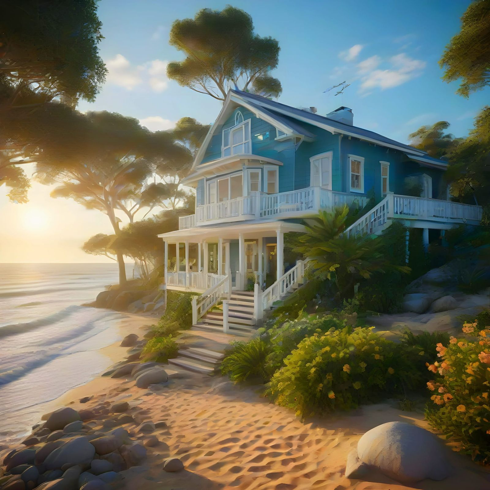 Whimsical Australian Beach House with Coastal Charm