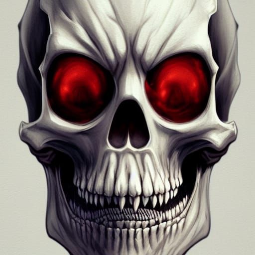 Angry skeleton