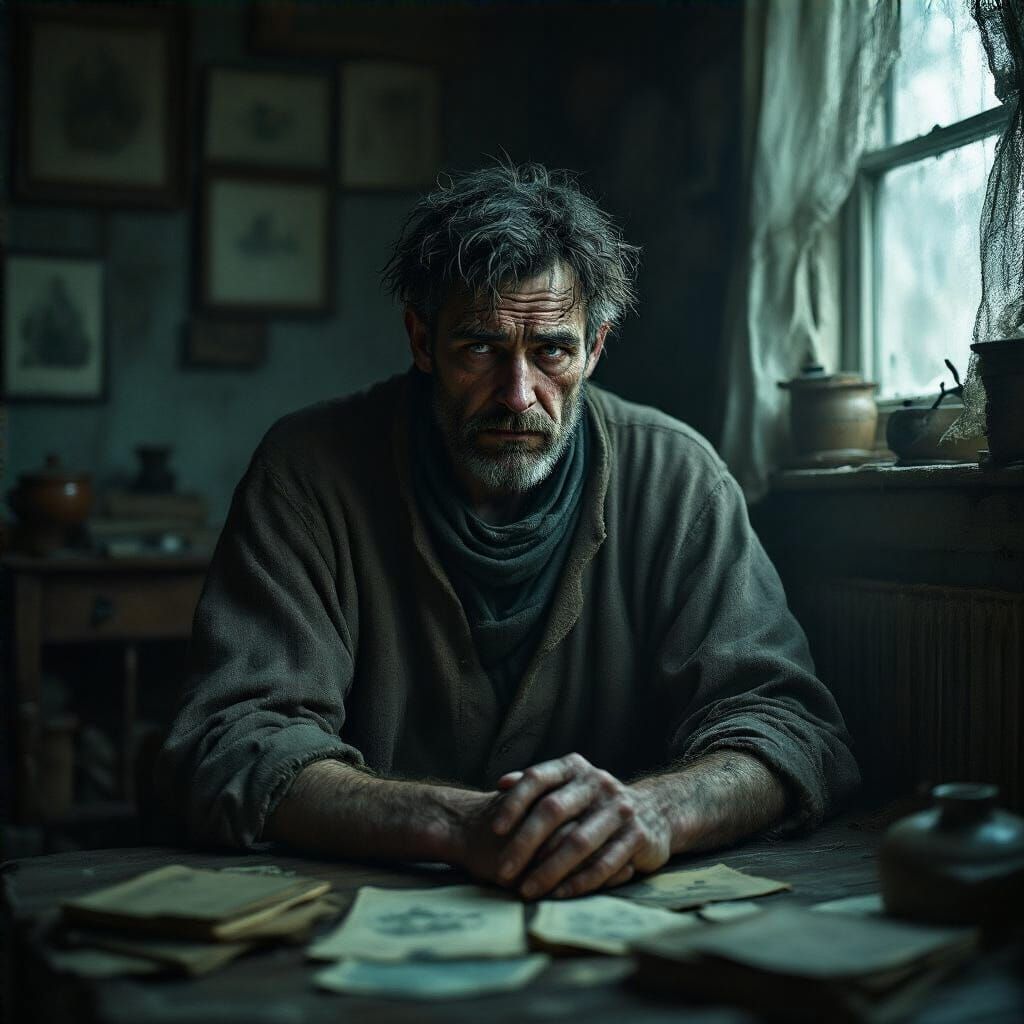 Melancholic Nostalgia: A Dimly Lit Memory