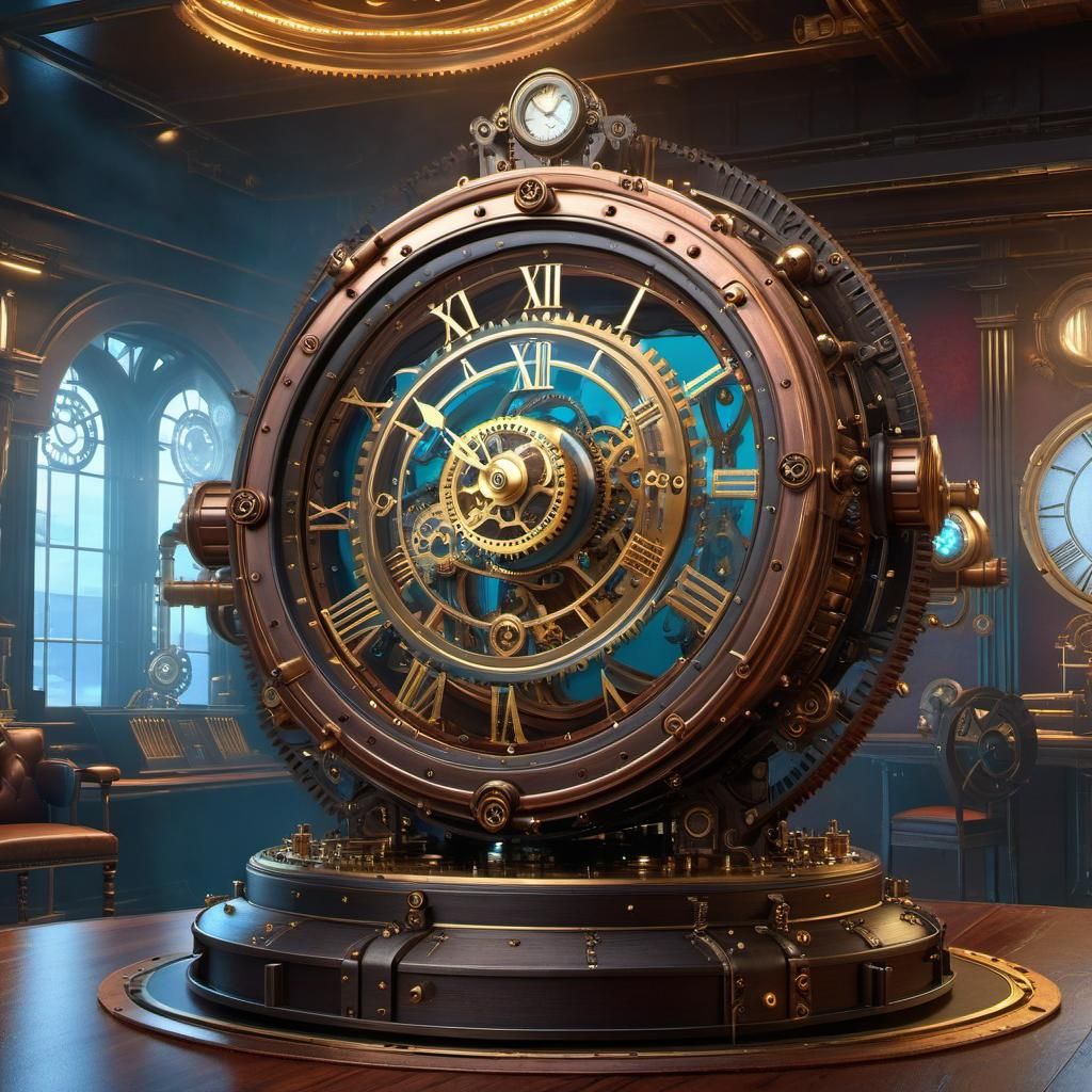 Steampunk Clock