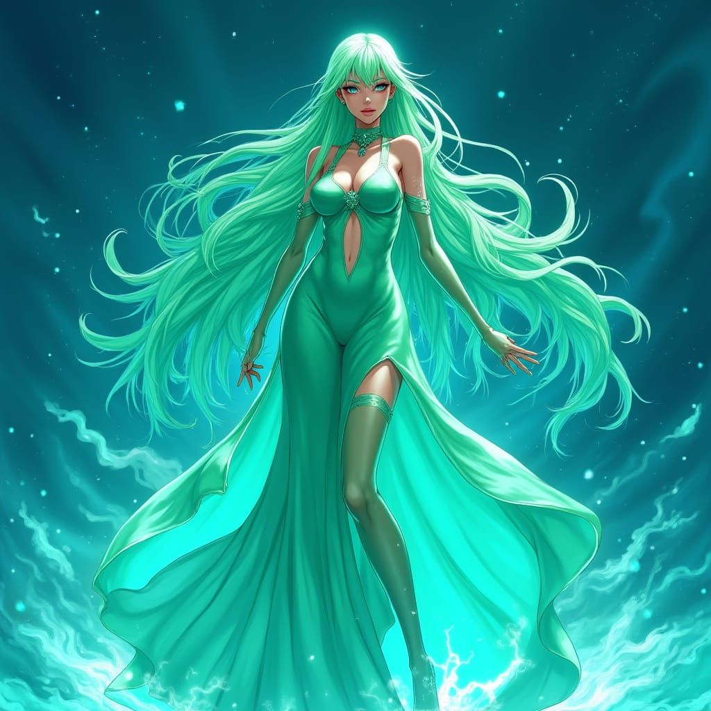 Emerald Goddess of the Dreamworld