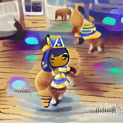 Ankha Animal Crossing Dancing Animation