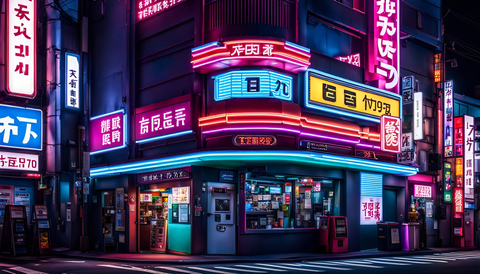 Neon Retrowave Tokyo