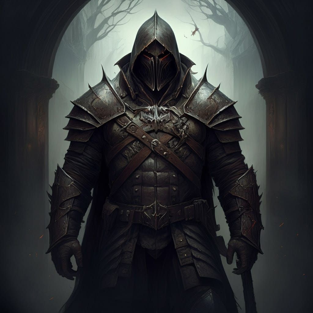 Dark Fantasy World in Grimy Post-Apocalyptic Landscape