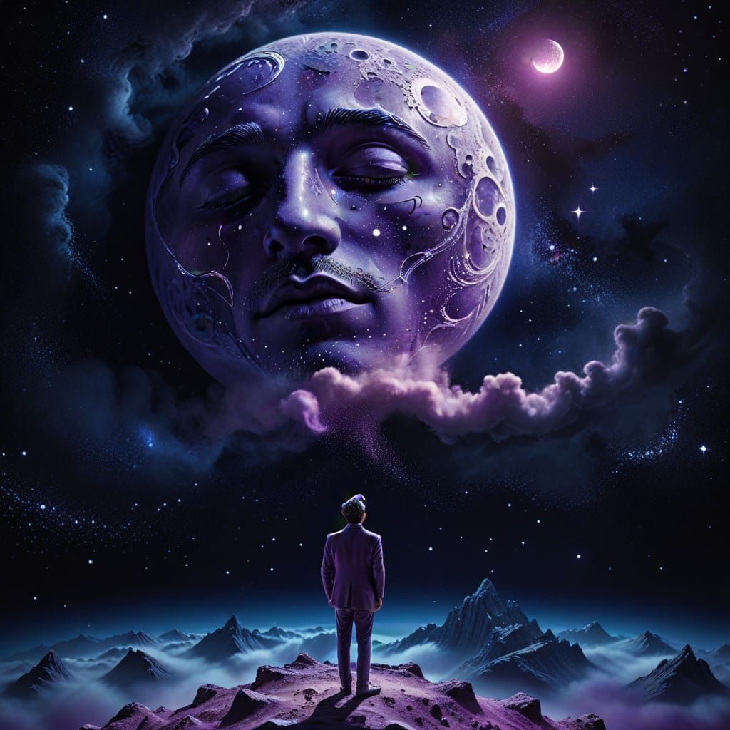 The man in the moon
