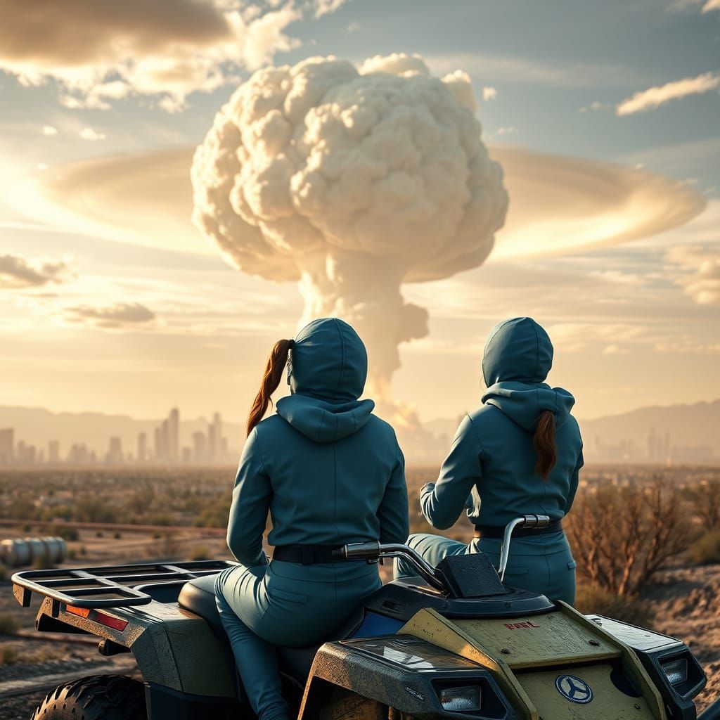Radiation-Resistant Vault Dwellers Witness Nuclear Blast