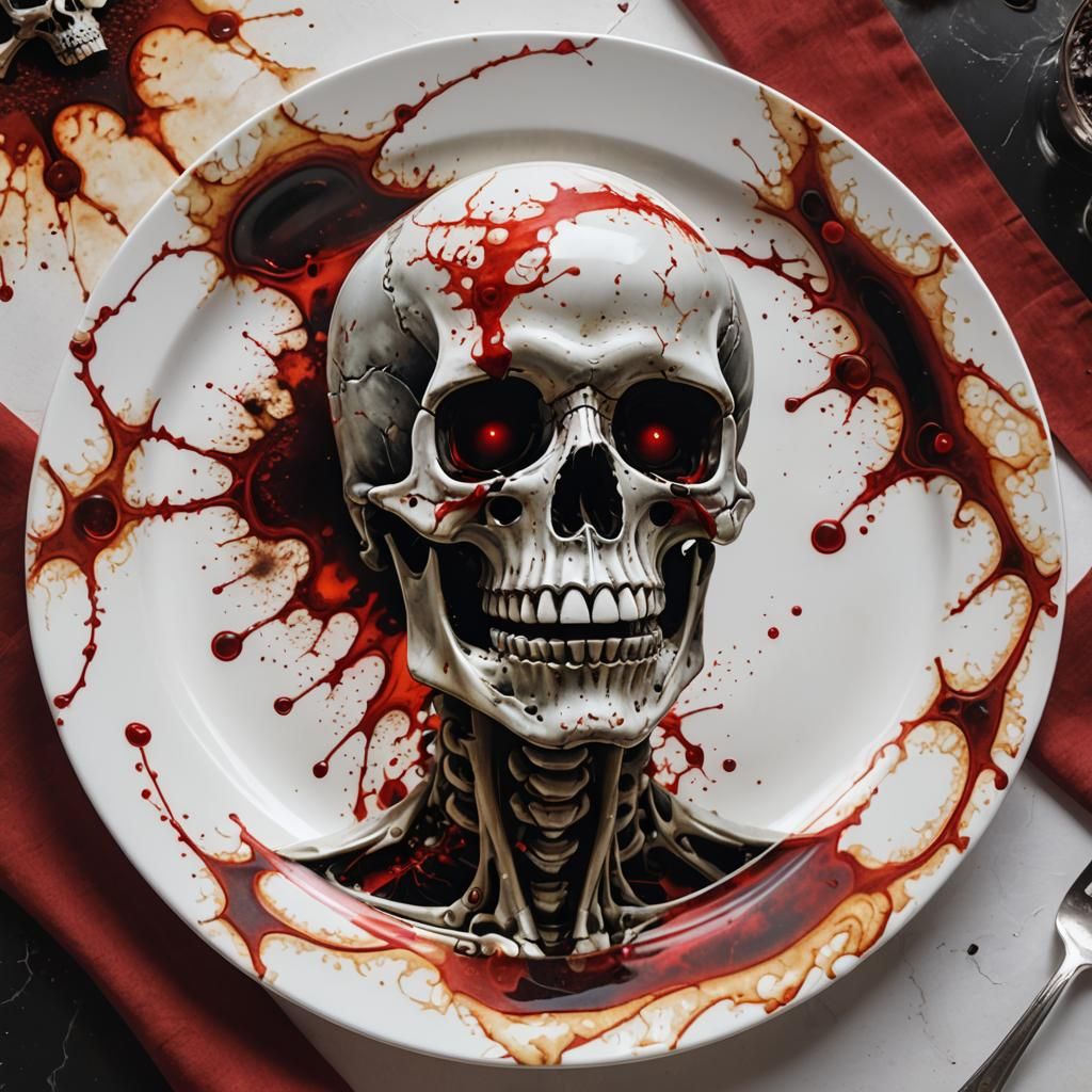 Fractal Coffee Stains Reveal Skeleton Oracle