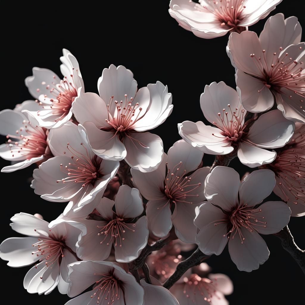 Cherry Blossoms in Bloom