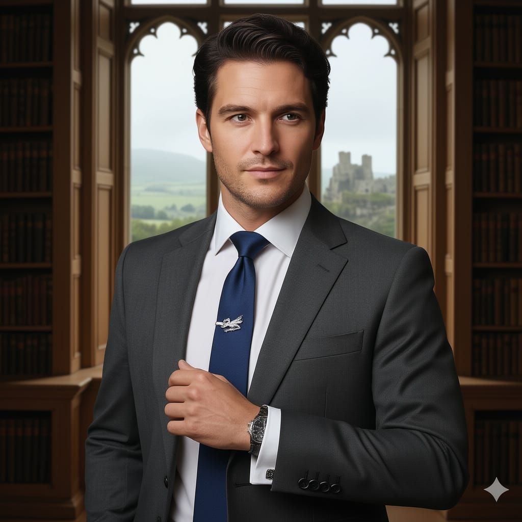 Elegant Elf King Arthur in Majestic Fantasy Art