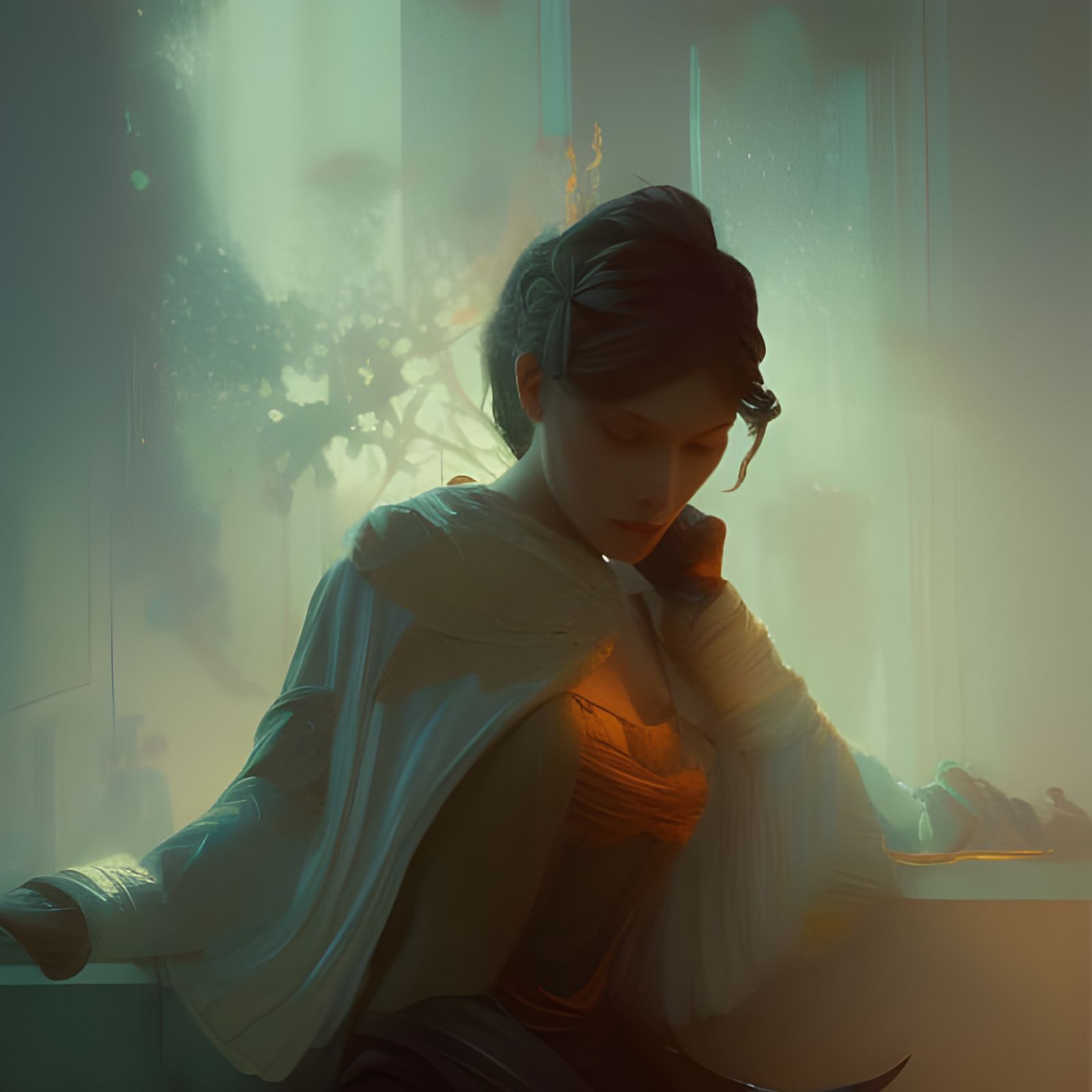 Colorful Bird Hotel: Detailed Digital Painting