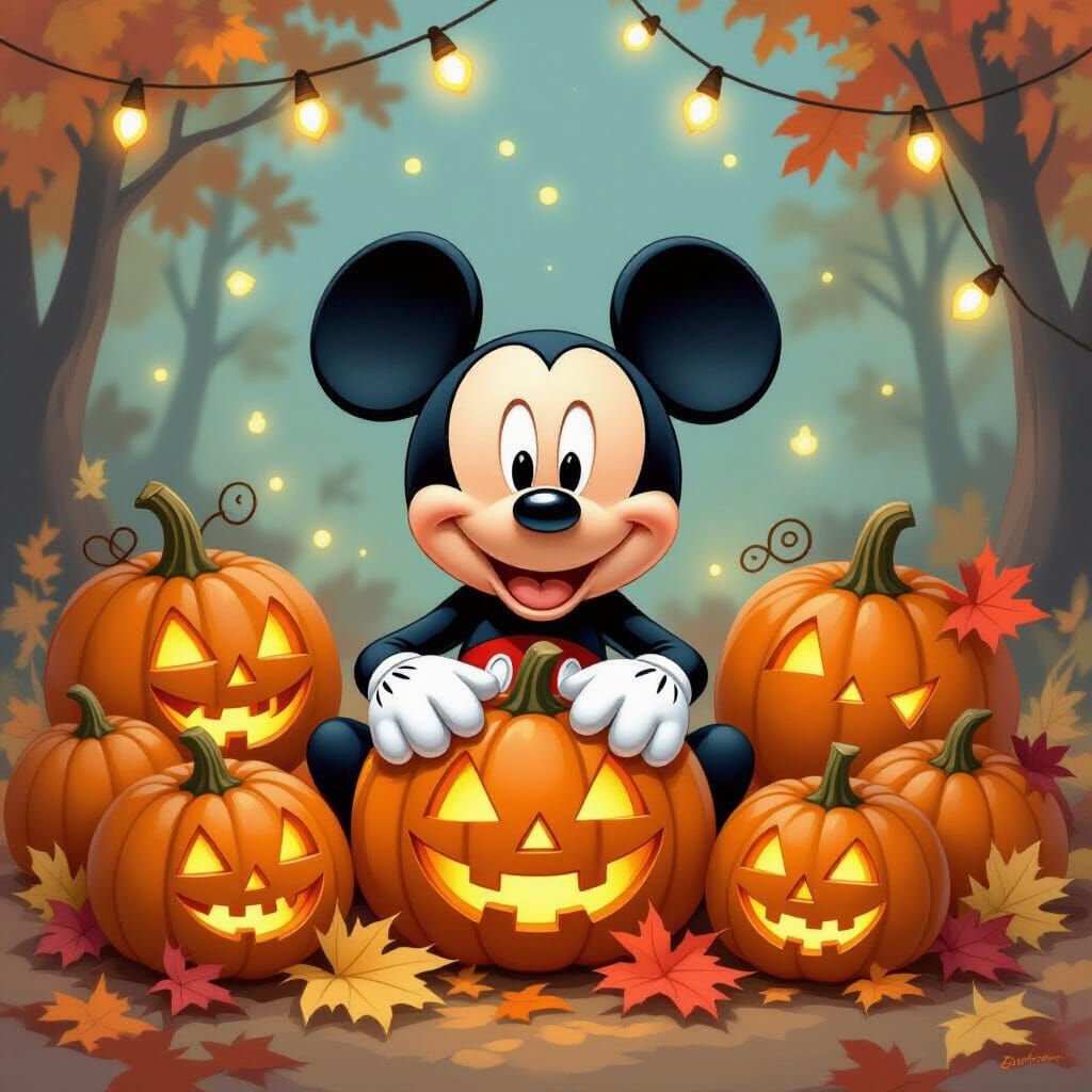 Mickey's Whimsical Pumpkin Patch Adventure