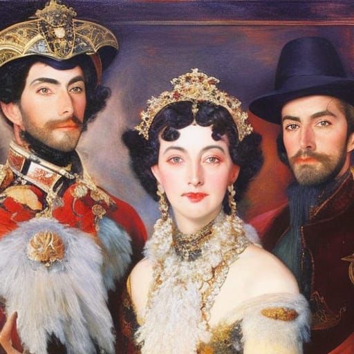 Vampires in Four Seasons: Detailed Portrait