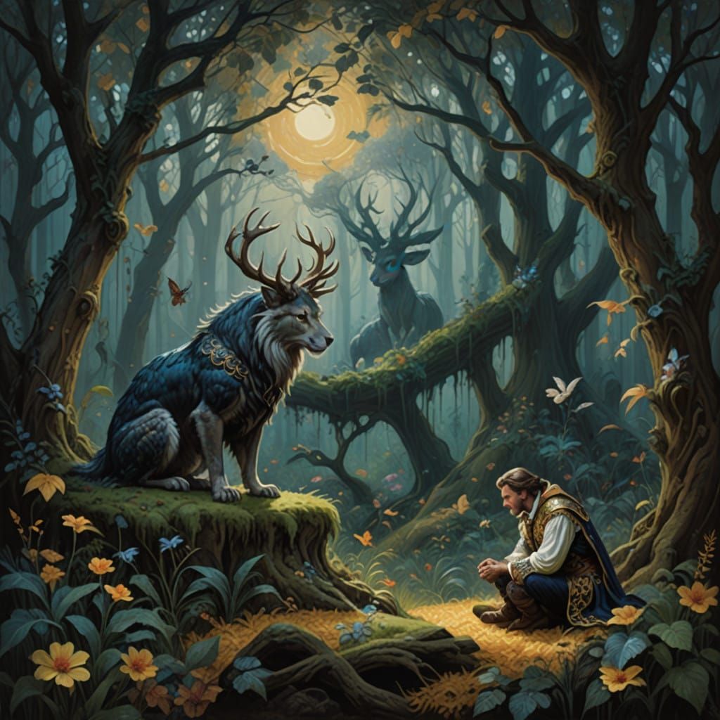 Renaissance Beast Pays Homage to Sleeping Beauty in Whimsica...