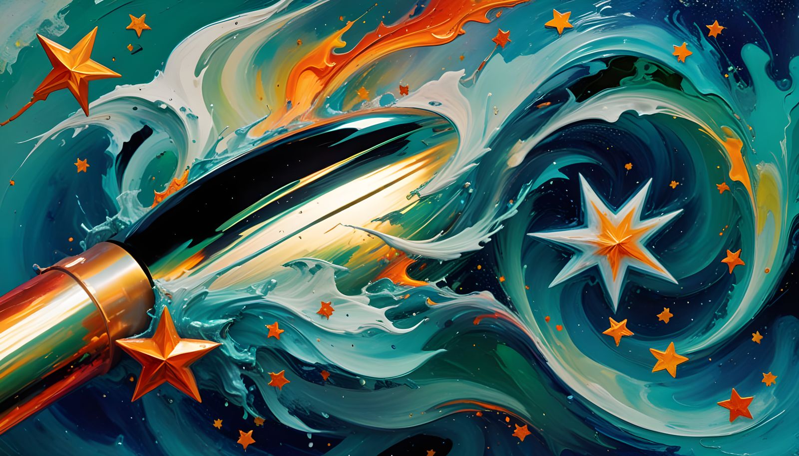 Stunning Vortex of Light and Color