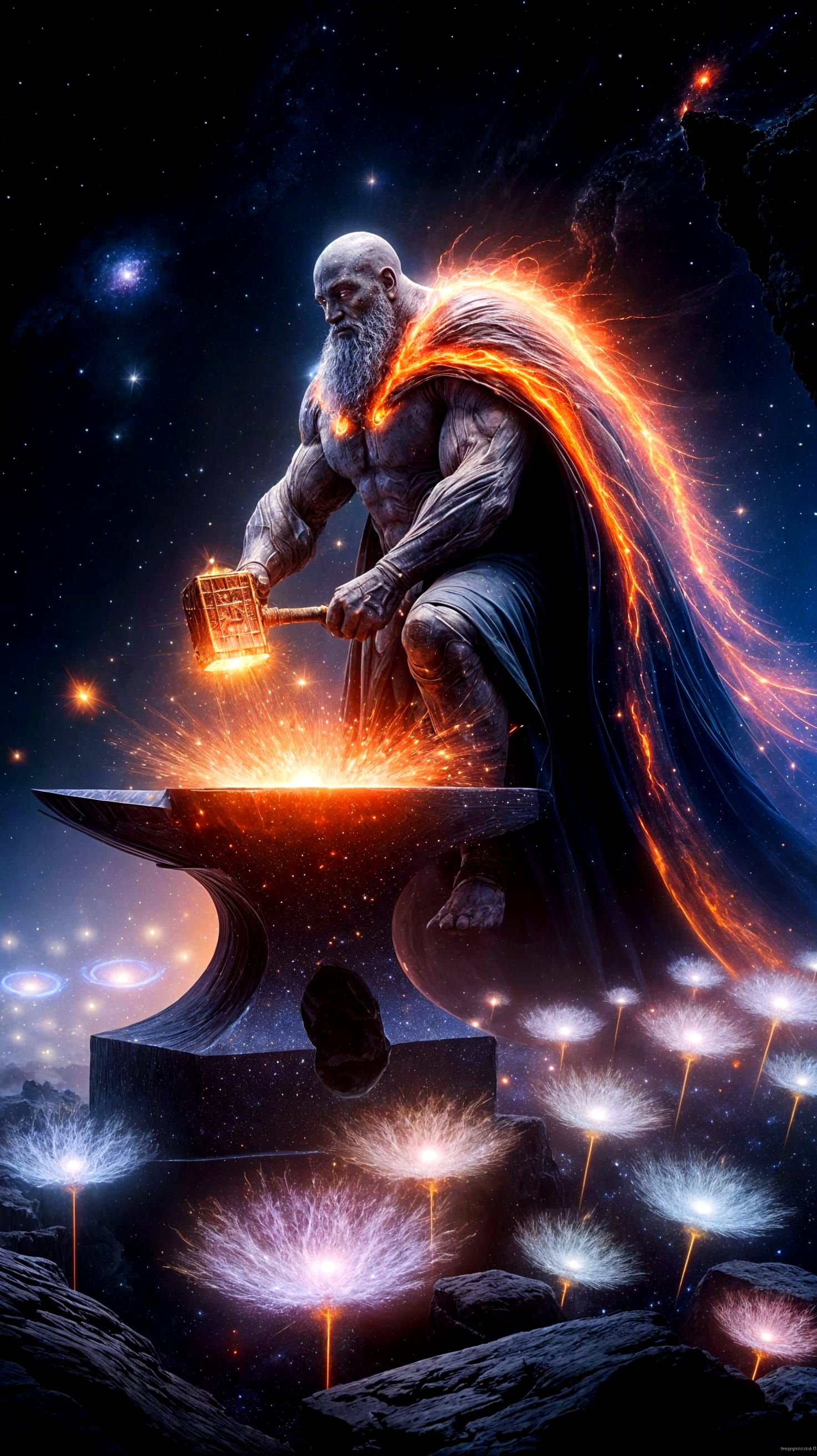 Cosmic Blacksmith Forging Galaxies in the Void