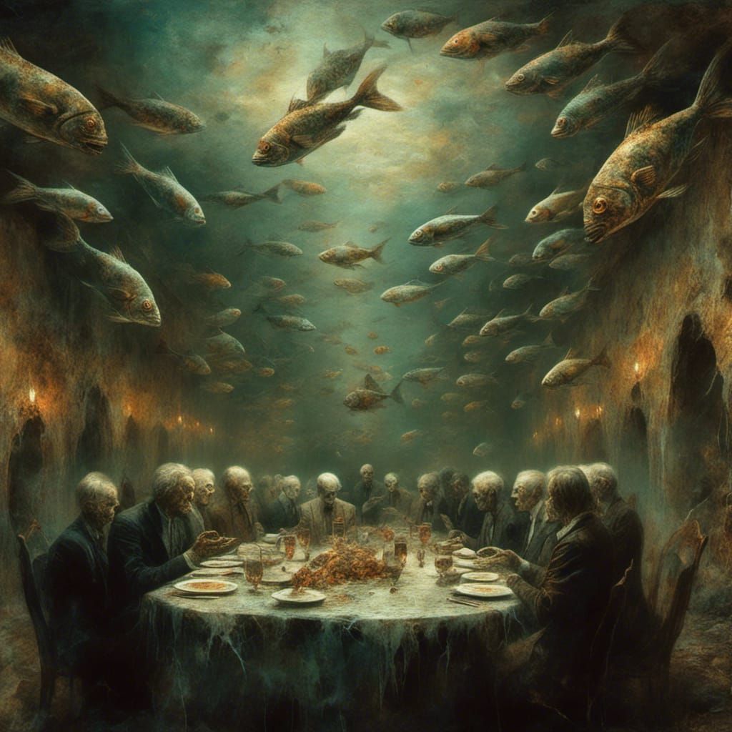 Here, in this dismal abyss, the aristocrats' souls found a perverse solace, clinging to the vestiges of their former exi...