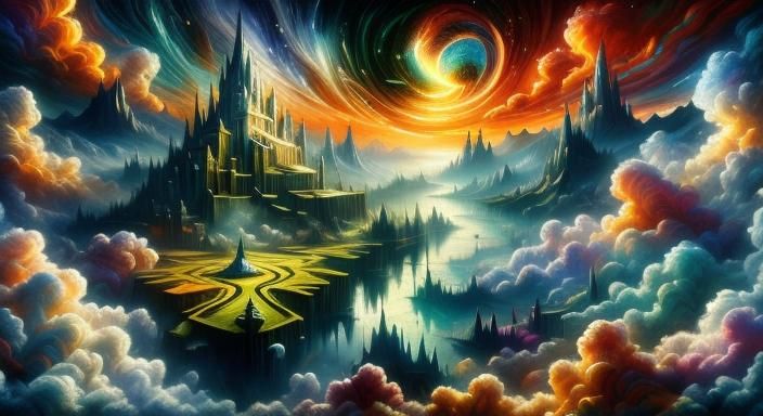 Dreamlike Surrealism: Fantastical Imagery in Full Color