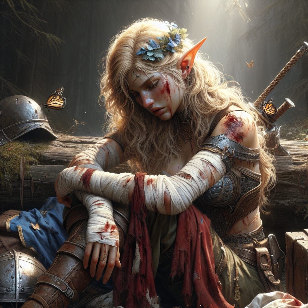 Exhausted and Injured