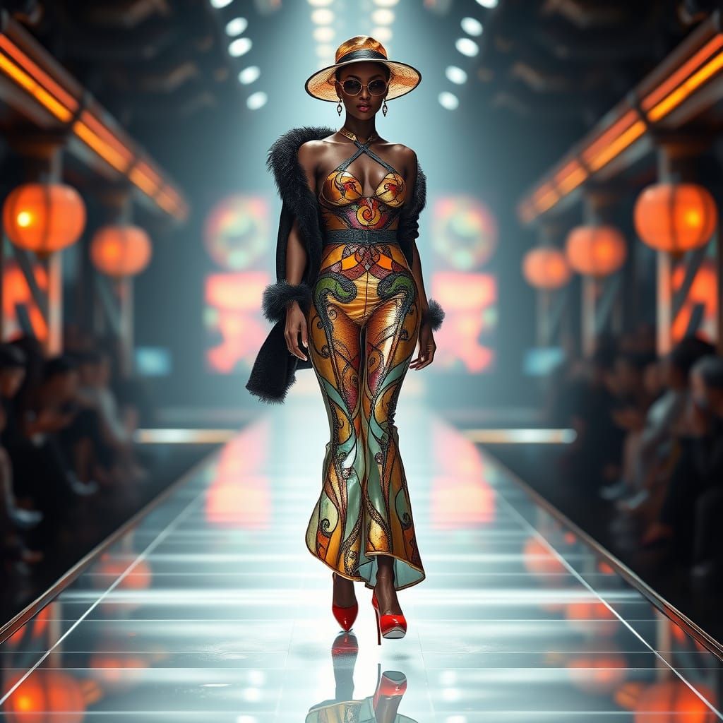 An ultra-high tech, futuristic ultra-detailed cinematic full...