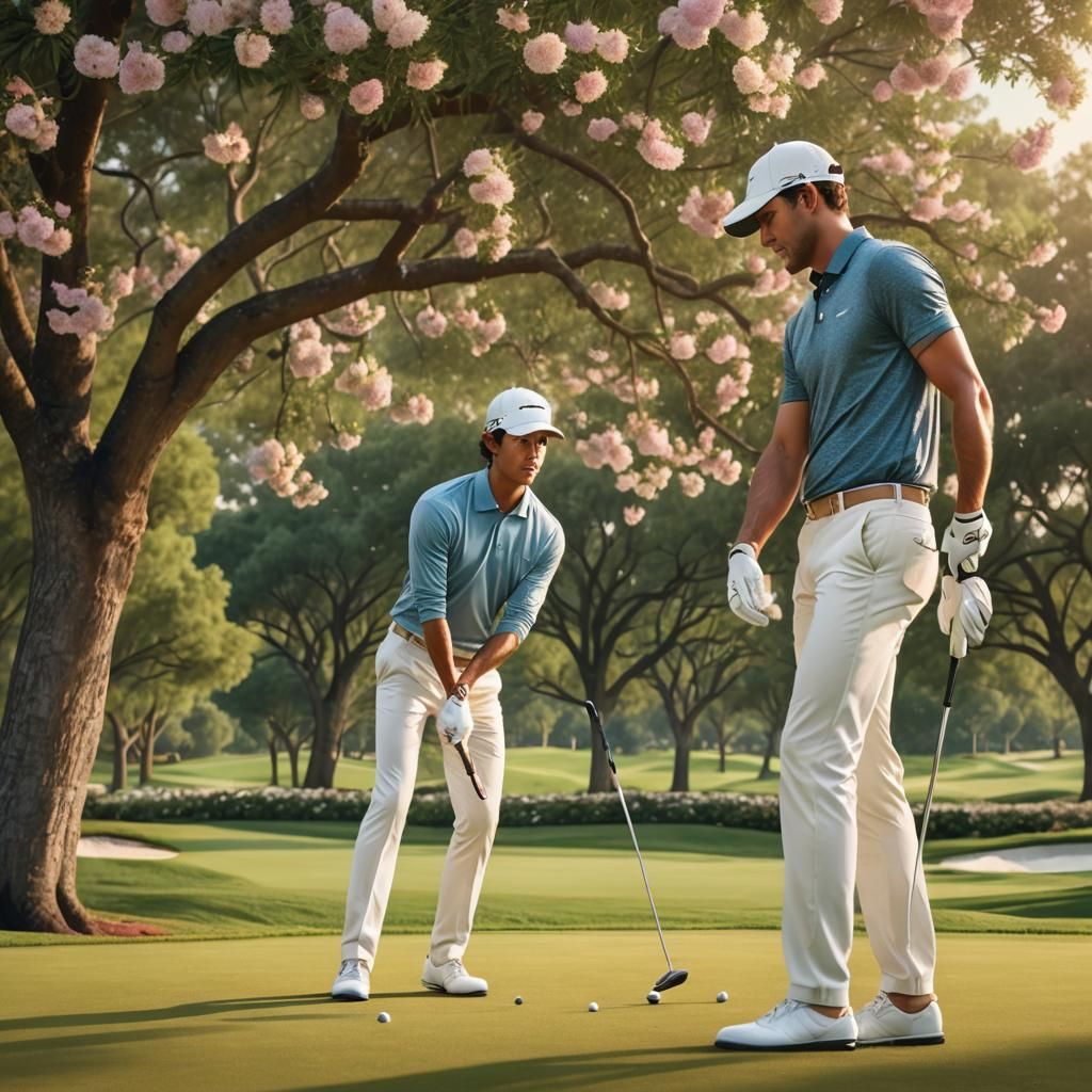 Golfer's Golden Hour: A Hole in One