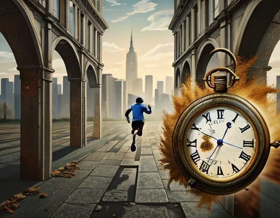 Running Out of Time: AI Generated Concept