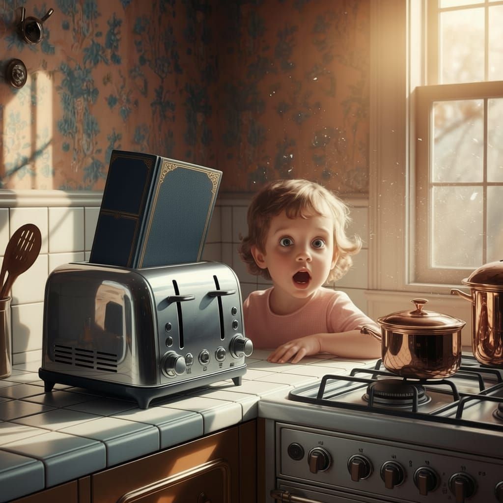 Realistic Book Illustration