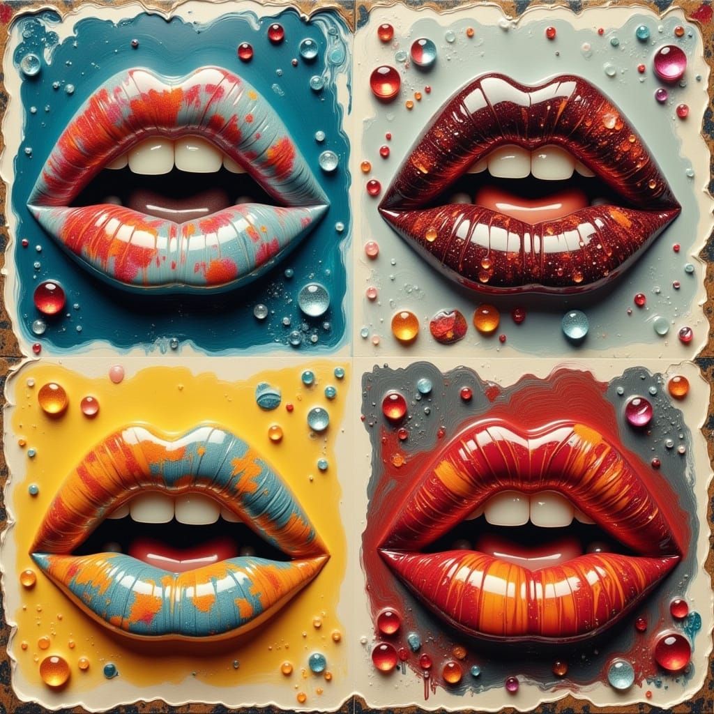 Vibrant 1970s Inspired Art in Cyberpunk Style