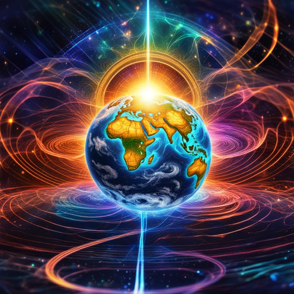 Electric Energy Undulating Through Earth's Magnetic Fields
