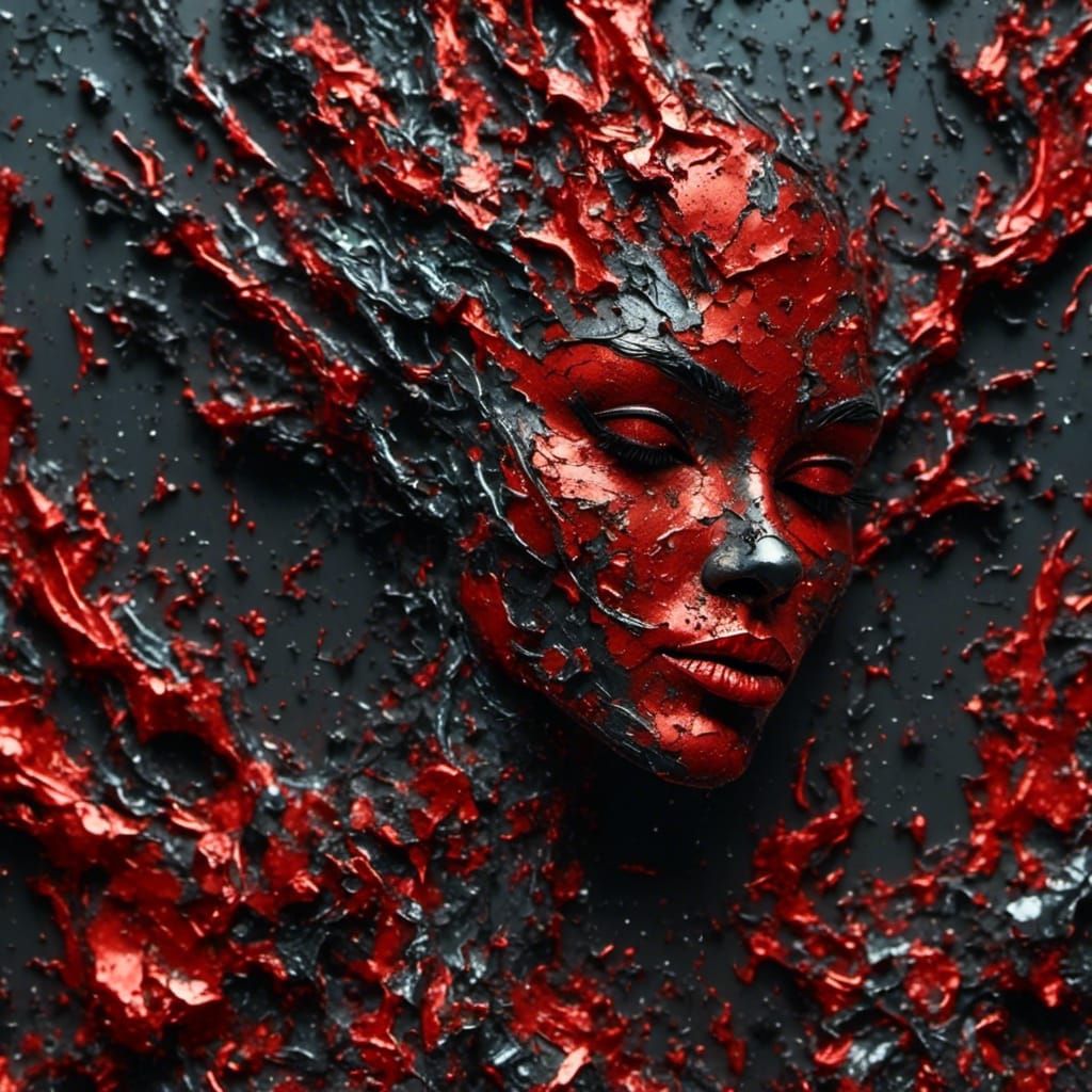 All my LoRAs (33) deep red and neon red gradients