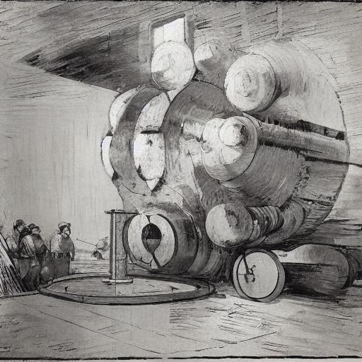 Antique Steam Turbine in Ancient Greece