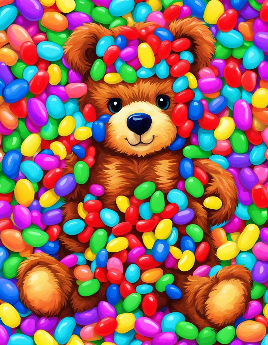 Jellybean Teddy Bear 3