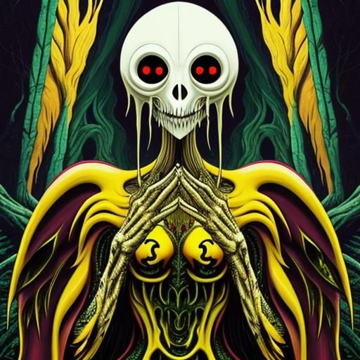 Ghost Introspection: AI Creations in Surreal Style