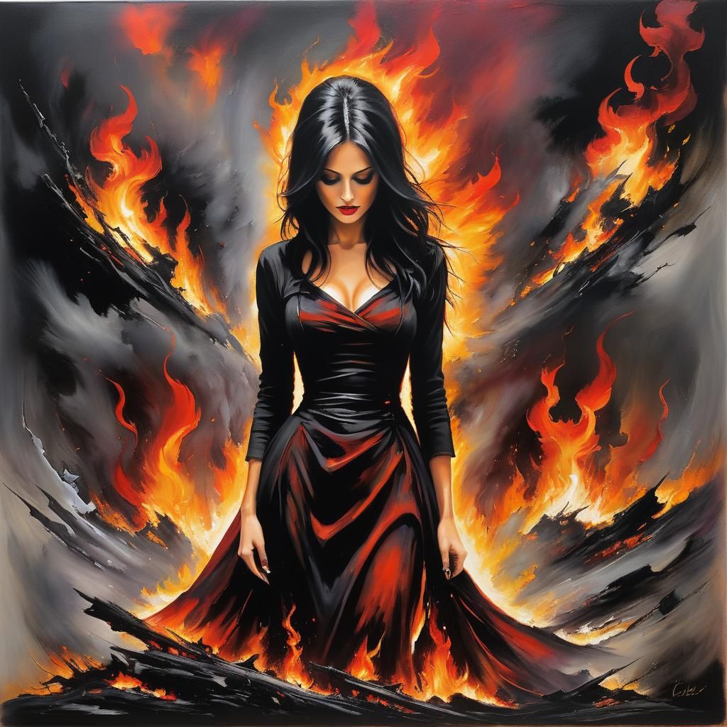 Shadow Engulfed: Expressionist Spectral Texture