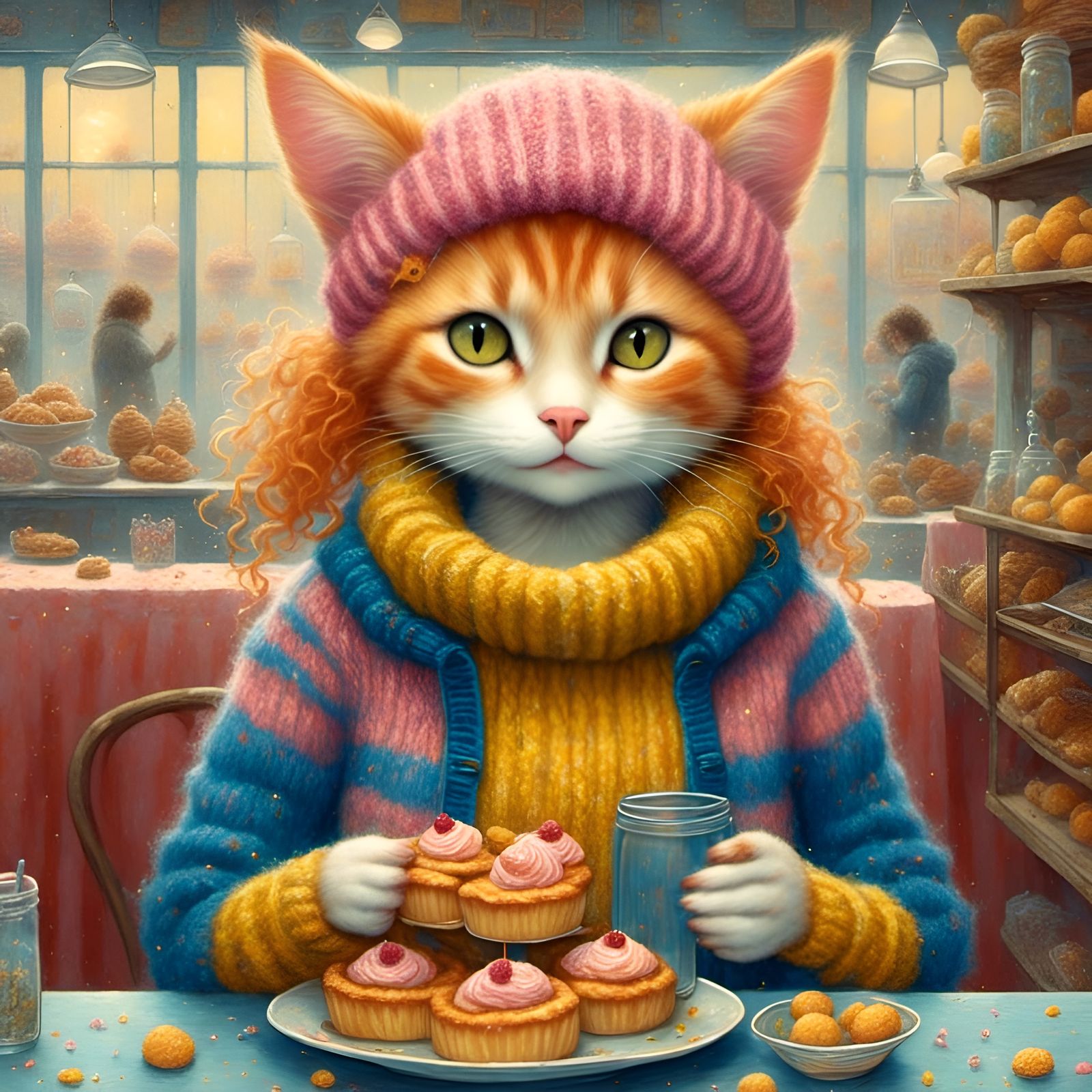 Cupcake o'clock. 😻🧁