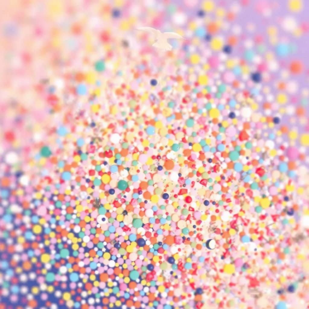 Ethereal Coastal Scene in Watercolour Style