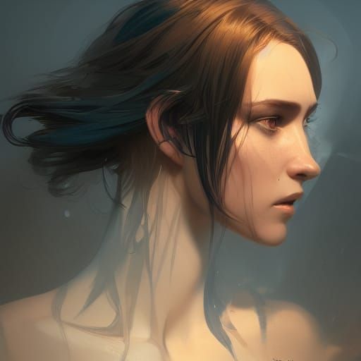 Detailed Portrait with Dynamic Lighting and Intricate Detail...