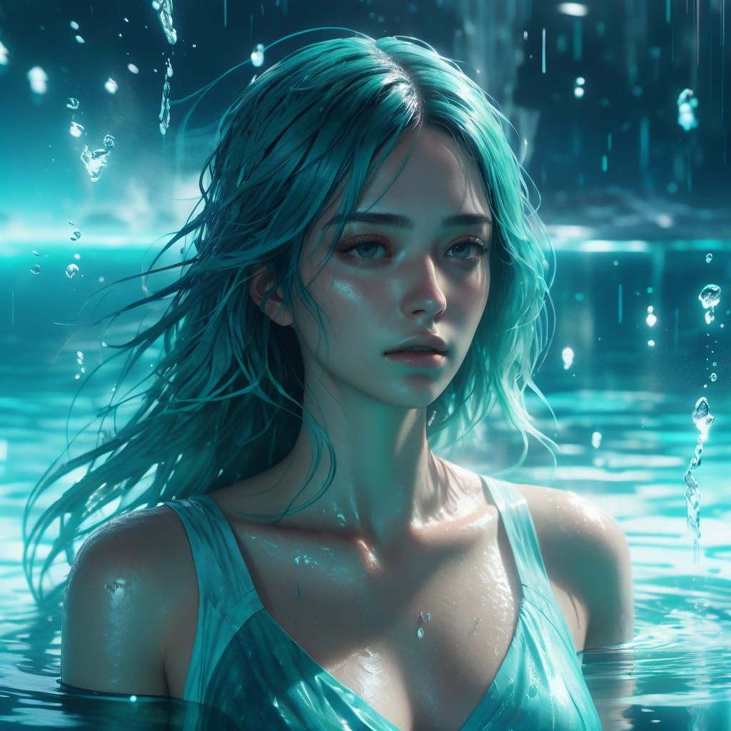 Chloe Moriondo in Ethereal Vapor Mist