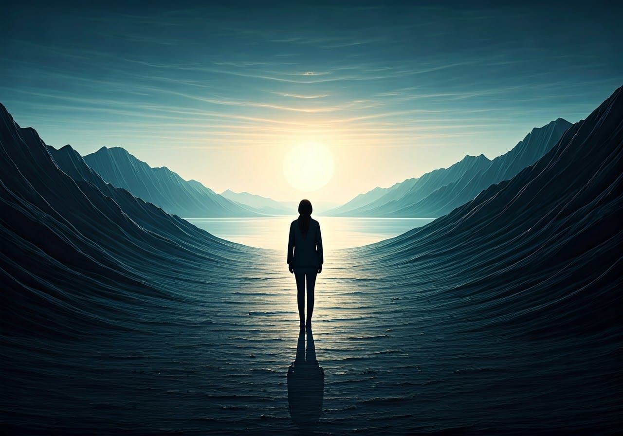 Abstract Dream of Loss in Infinite Nature