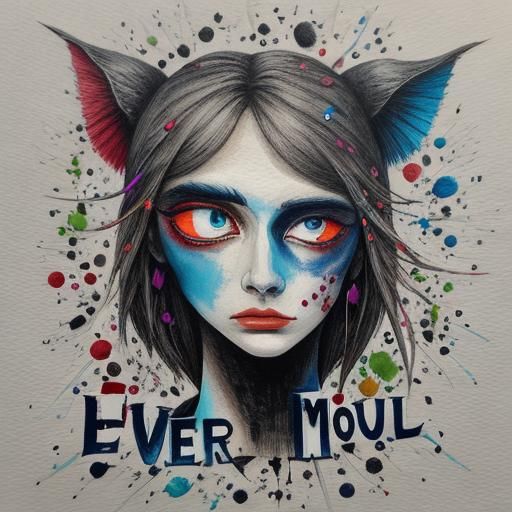 Abstract AI-Generated Representation of Feelings