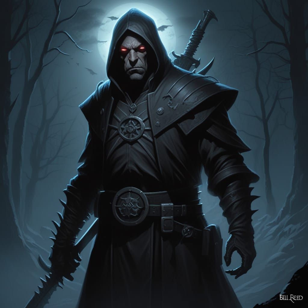 Grimdark Masterpiece in Dark Fantasy Style